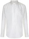 Osklen Chest Pocket Long-sleeved Shirt In White