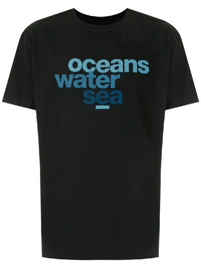 Osklen Pet Ocewtasea T-shirt In Black