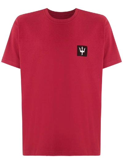Osklen Big Box Tridente T-shirt In Red