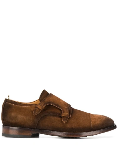 Officine Creative Emory Oxford Shoes In Brown