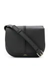 Apc A.p.c. Betty Shoulder Bag In Black