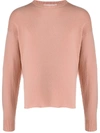 Extreme Cashmere Crew Neck Jumper In Pink