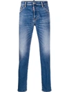 DSQUARED2 FADED DETAIL JEANS