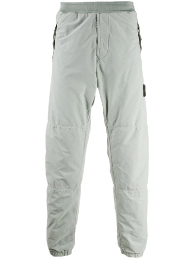 Stone Island Tapered Track Pants In Grey