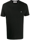 Vivienne Westwood Round Neck T-shirt In 900 Black