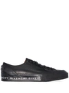 GIVENCHY TENNIS LIGHT LOGO PRINT SNEAKERS