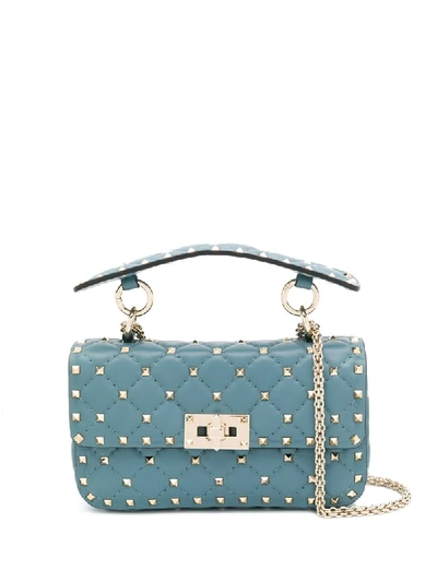 Valentino Garavani Garavani Rockstud Spike.it Shoulder Bag In Blue