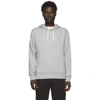 Saturdays Surf Nyc Saturdays Nyc Grey Ditch Slash Hoodie In Ash Heather