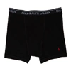 Polo Ralph Lauren 3-pack Cotton Boxer Briefs In Grey/red/black