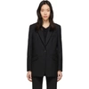 Rag & Bone Ames Wool Blend Twill Blazer In Black