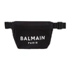 BALMAIN BALMAIN BLACK NYLON B-BUM BAG