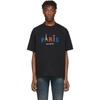 Balenciaga Men's Paris Love Vintage Jersey T-shirt In 1000 Black