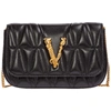 VERSACE WOMEN'S LEATHER SHOULDER BAG VIRTUS,DBFH209DNATR4K41TP