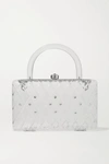 HVN RIO CRYSTAL-EMBELLISHED ACRYLIC TOTE