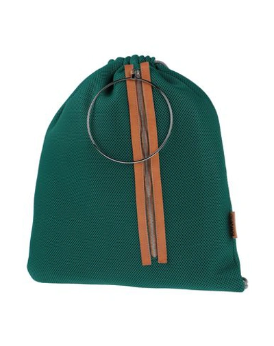 Mm6 Maison Margiela Backpack & Fanny Pack In Green