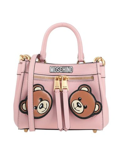 Moschino Handbag In Light Pink