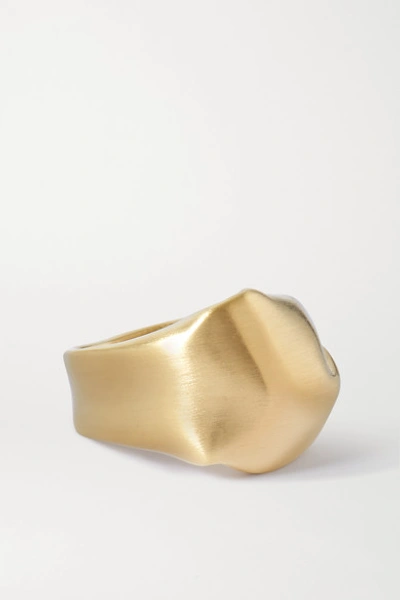 Completedworks The Best Place To Be A Puffin Gold Vermeil Ring