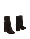 L'autre Chose Ankle Boots In Dark Brown