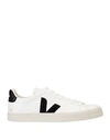 Veja + Net Sustain Nova Organic Cotton-canvas Sneakers In White