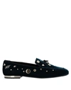 Roger Vivier Loafers In Deep Jade