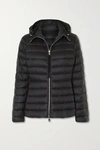 MONCLER AMETHYSTE HOODED QUILTED SHELL DOWN JACKET
