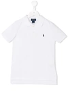 Polo Ralph Lauren Boy's Logo Short-sleeve Polo Shirt, Sizes 3m-24m In White