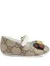 GUCCI BABY GG SUPREME BALLET FLAT