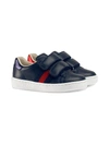 GUCCI TODDLER SNEAKERS WITH WEB