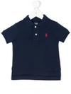 Polo Ralph Lauren Babies' Classic Logo Polo Top In Blue