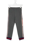 GUCCI LOGO STRIPE JOGGERS