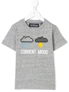 Mostly Heard Rarely Seen 8-bit Current Mood T-shirt In Grey