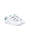 Adidas Originals Stan Smith Low-top Leather Trainers Years 6-8 Years In White