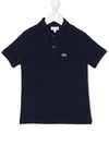 Lacoste Little Boys Classic Polo Shirt In Blue