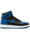 JORDAN AIR JORDAN 1 RETRO HIGH OG BG "BLACK/ROYAL-WHITE" SNEAKERS