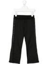 GIVENCHY BRANDED SIDES STRAIGHT TROUSERS