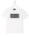 YOUNG VERSACE LOGO PATCH T-SHIRT