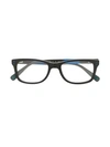 Nike Rectangle Frame Glasses In Black