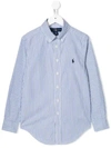 RALPH LAUREN STRIPED BUTTON-DOWN SHIRT