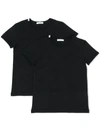Dolce & Gabbana Black Cotton T-shirt Set In Black