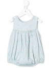 Siola Sleeveless Romper In Green