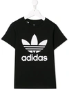 Adidas Originals Unisex Clima Performance Logo Tee - Big Kid In Black