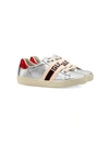 GUCCI TODDLER ACE SNEAKER WITH GUCCI STRIPE