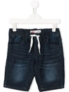 Levi's Drawstring Denim Shorts In Blue