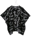 STELLA MCCARTNEY CAMOUFLAGE KNITTED TOP