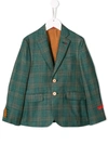 ISAIA PLAID BLAZER