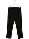 Simonetta Straight Fit Tailored Pants In Black