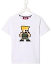 MOSTLY HEARD RARELY SEEN 8-BIT TINY COMBAT T-SHIRT