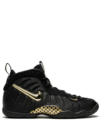 Nike Kids' Little Posite Pro Sneakers In Black