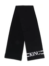 DOLCE & GABBANA KING PRINT SCARF