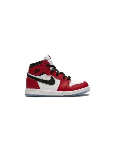 JORDAN X SPIDER-MAN JORDAN 1 RETRO HIGH OG "ORIGIN STORY" SNEAKERS